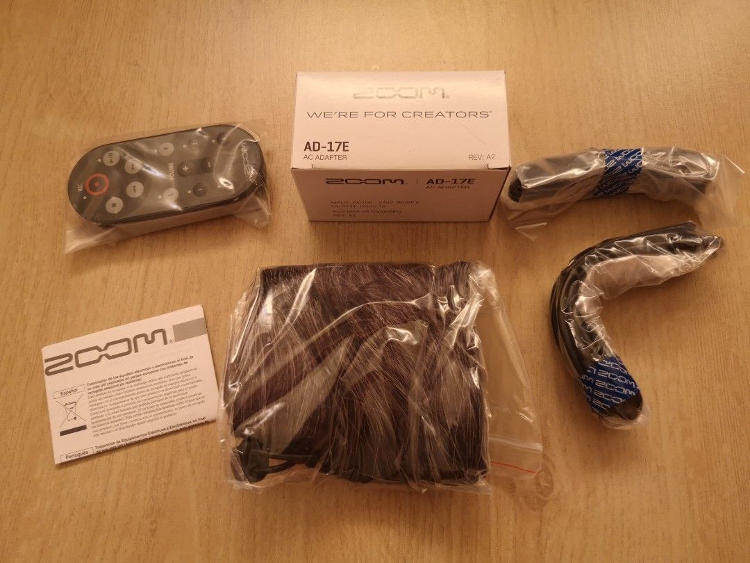 Zoom H6 accessory pack APH-6 (Category: Microphones) located in Quezon City. Submitted by hoopacre (Listing ID 1219167842, Image 3). Description: Brand new Zoom H6 accessory pack. Ordered from Shopee last December but decided to use wireless mics instead. Accessories still in their original packaging, just opened box for the pictures..