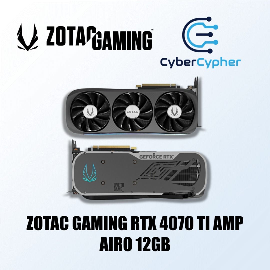 ZOTAC GAMING GeForce RTX 4070 Ti AMP Extreme AIRO