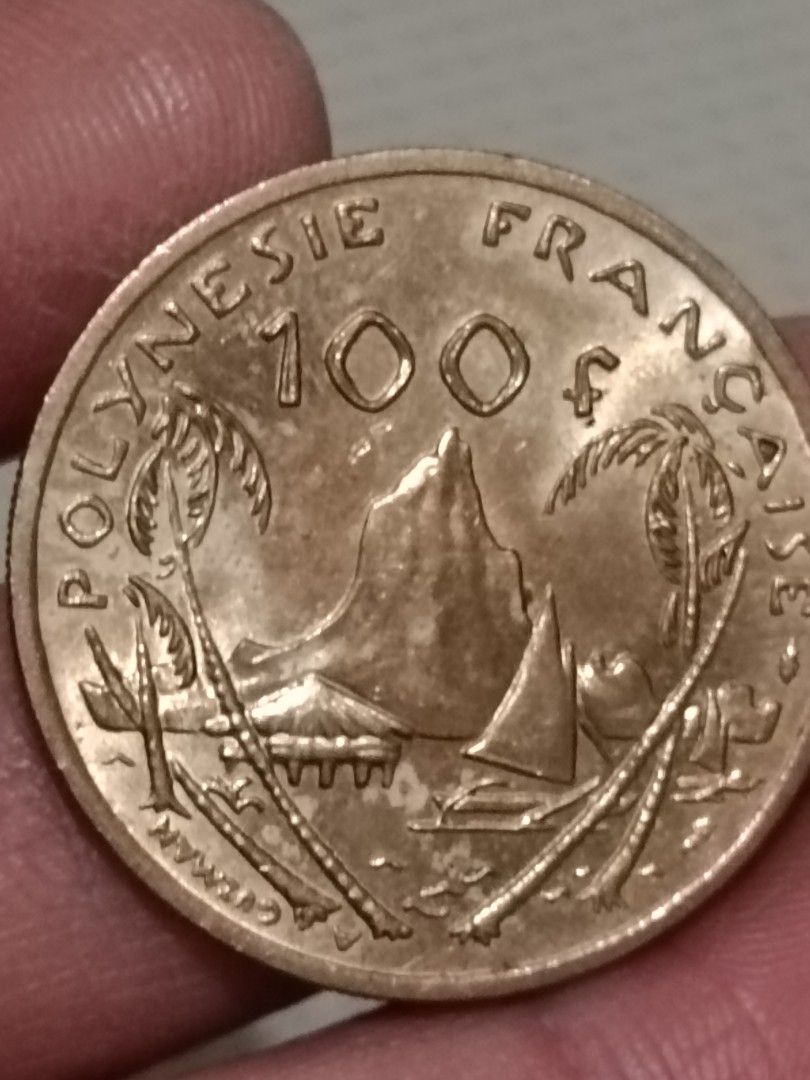 1982年法國硬幣/100法郎, 書籍、休閒與玩具, 收藏、紀念品, 錢幣、紙鈔在旋轉拍賣