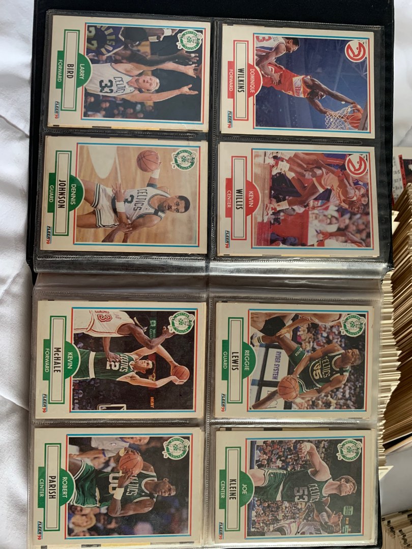 1990 Fleer Basketball Cards Collection on Carousell