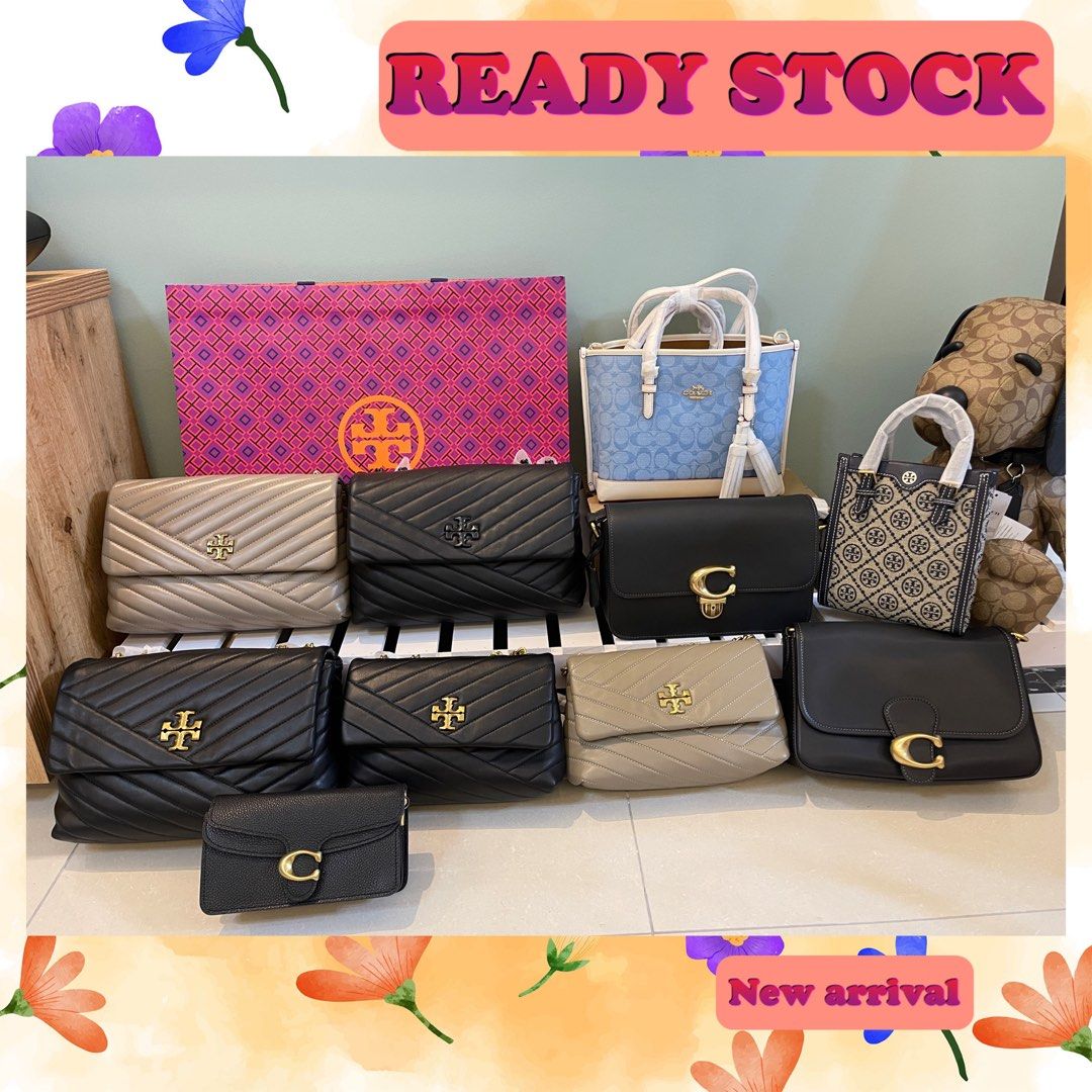 31/03/23)READY STOCK AUTHENTIC TORY BURCH AND COACH NEW ARRIVALS BAGS,  Luxury, Bags & Wallets on Carousell