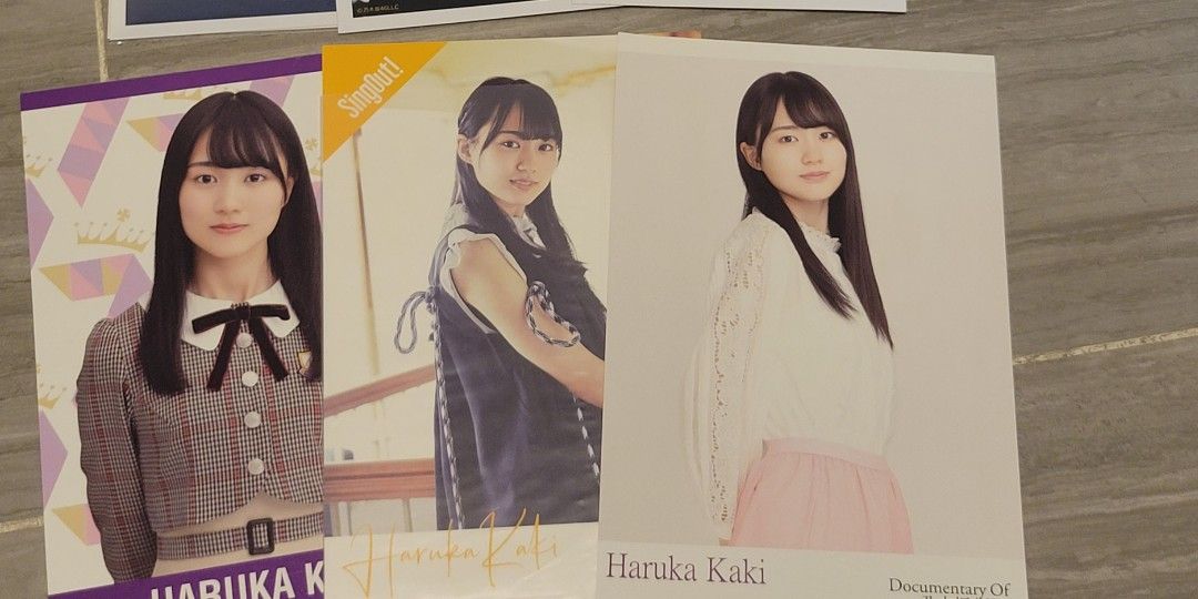 乃木坂46 賀喜遥香postcard, 興趣及遊戲, 收藏品及紀念品, 日本明星