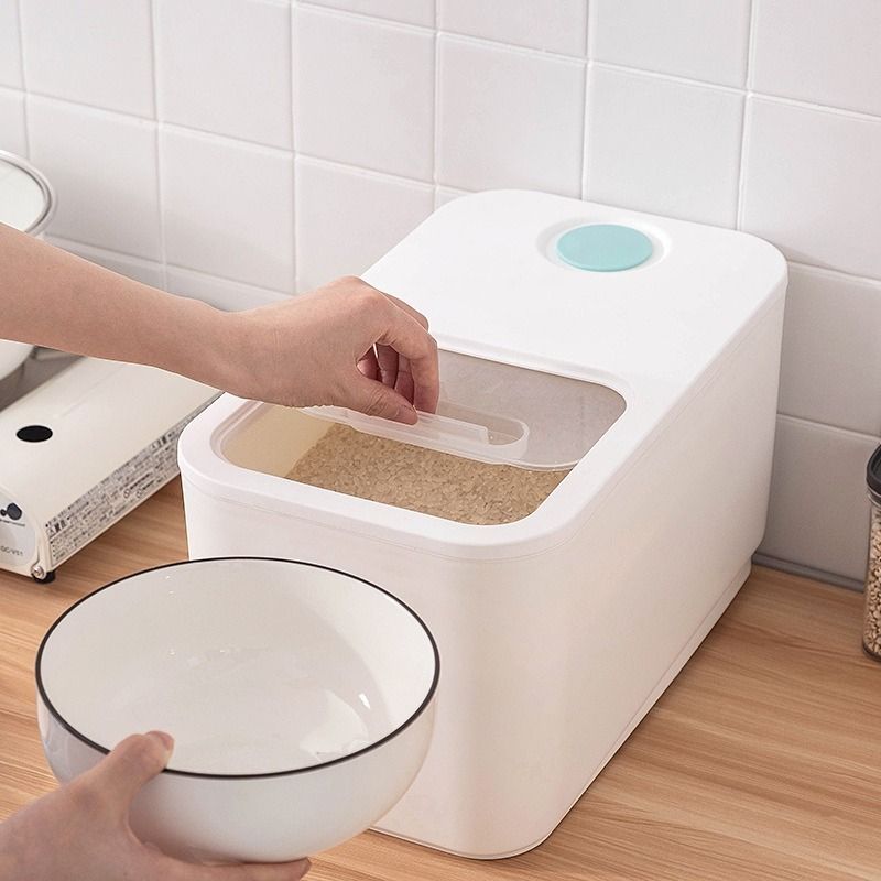 5kg Rice Container Rice Bucket Rice Storage Box, Furniture & Home ...