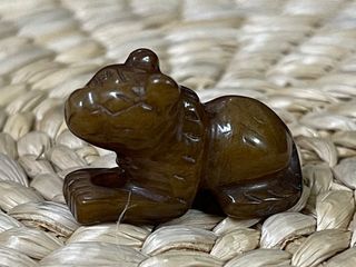 很可愛的小狗、老糖玉、精巧雕刻