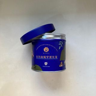 台灣茶人 台灣山嵐早餐紅茶 空茶罐