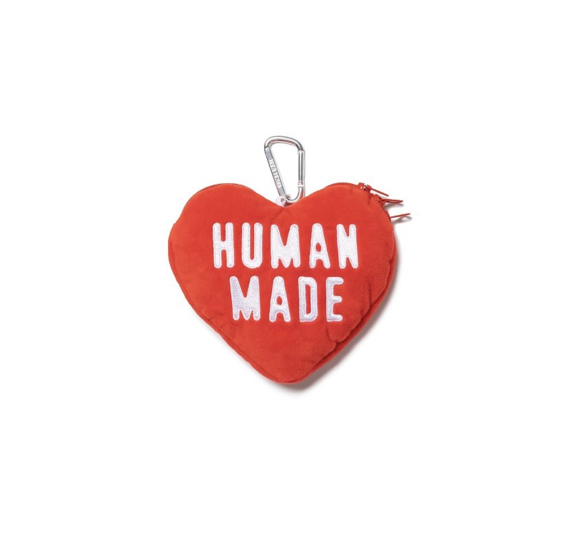 全新Human made Heart Pass Holder, 男裝, 手錶及配件, 銀包、卡片套