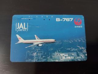 日航 JAL 電話卡 PHONE CARD