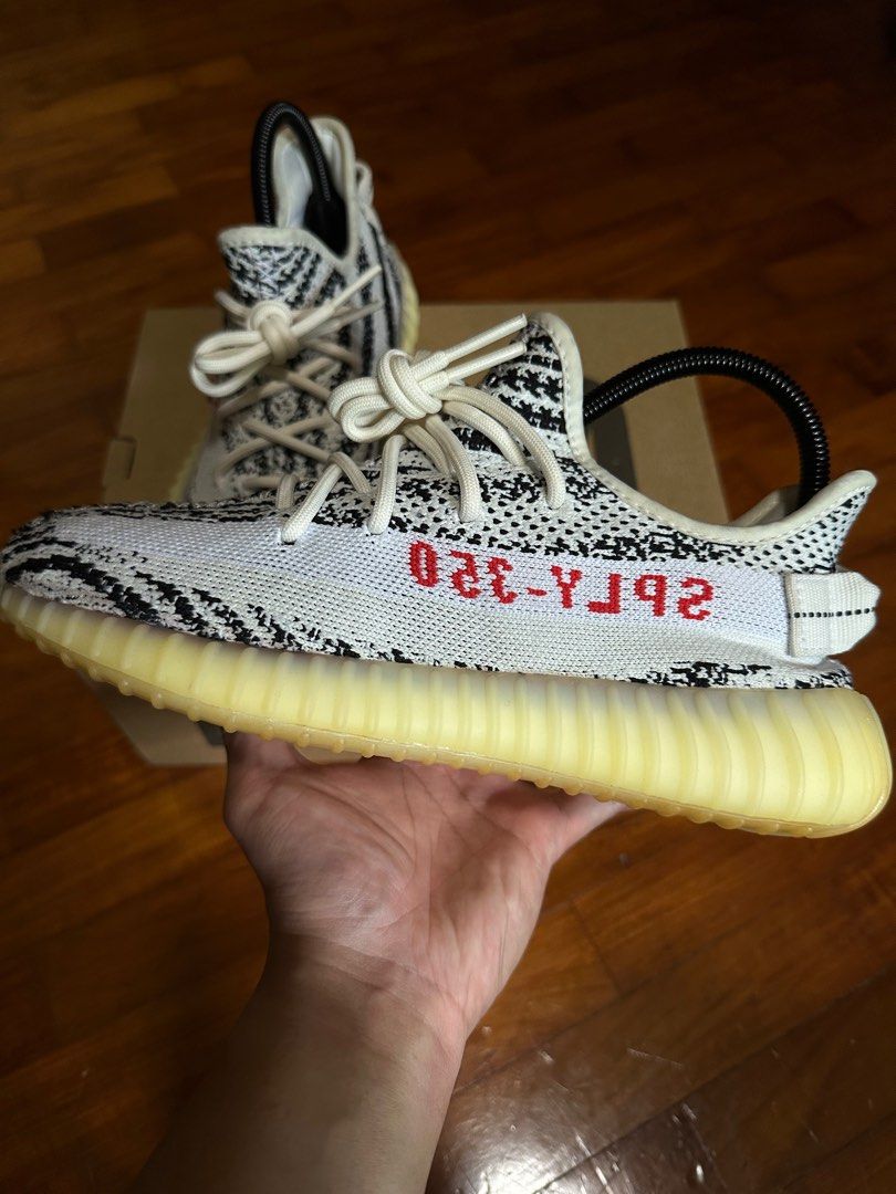 Yeezy zebra size 5.5 hotsell