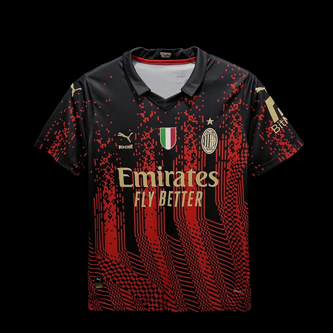 2022-23 Zlaten AC Milan Jersey 4th Limited edition Sz:XL