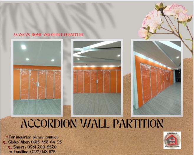 ACCORDION WALL PARTITION (FACTORY PRICE) on Carousell