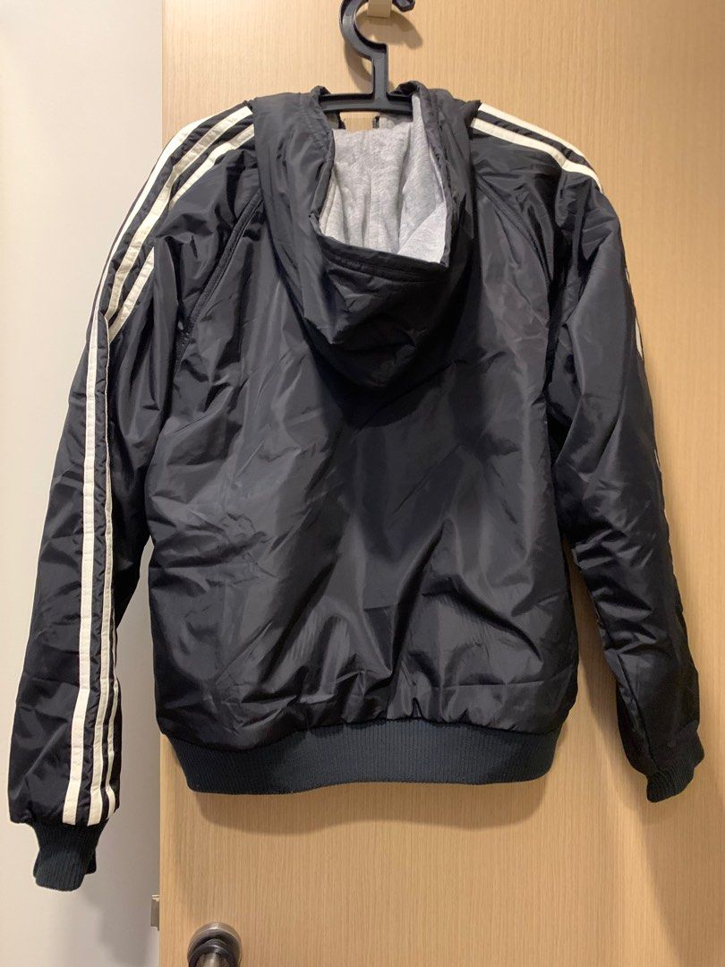 Adidas reversible oversized bomber jacket, Men's Fashion, Coats ...