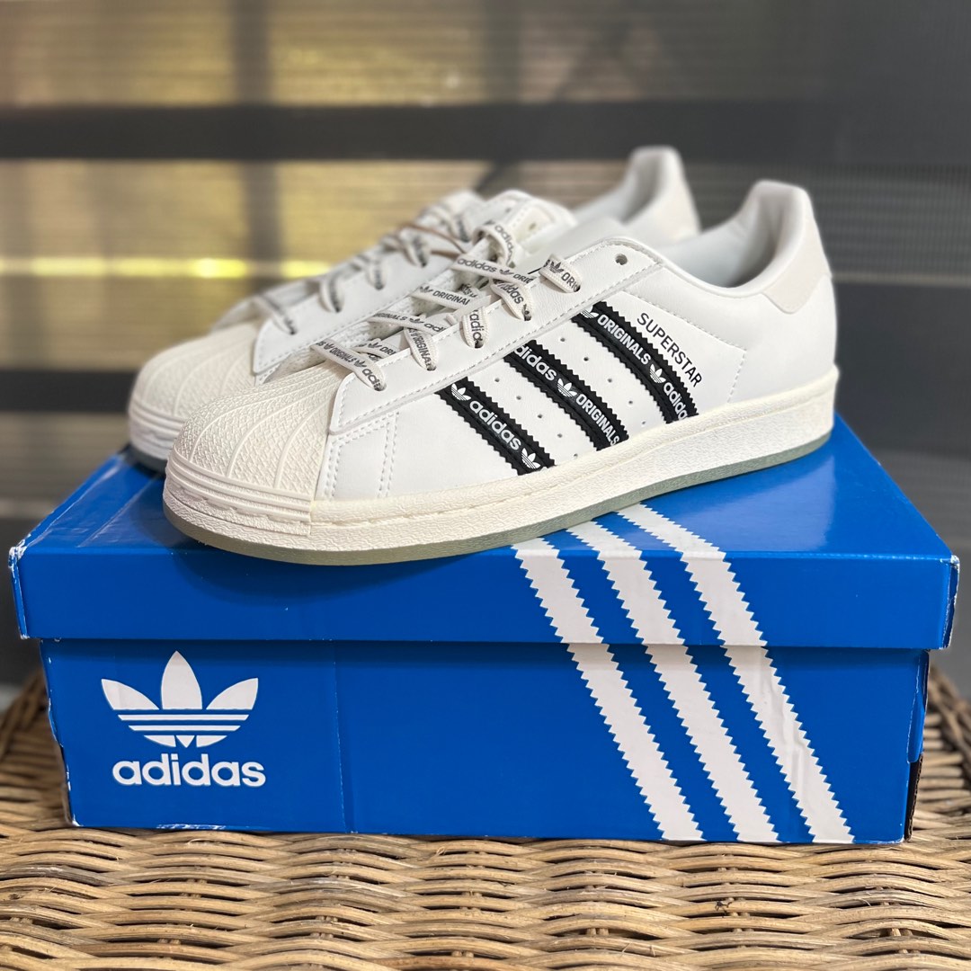 adidas superstar off white maroon