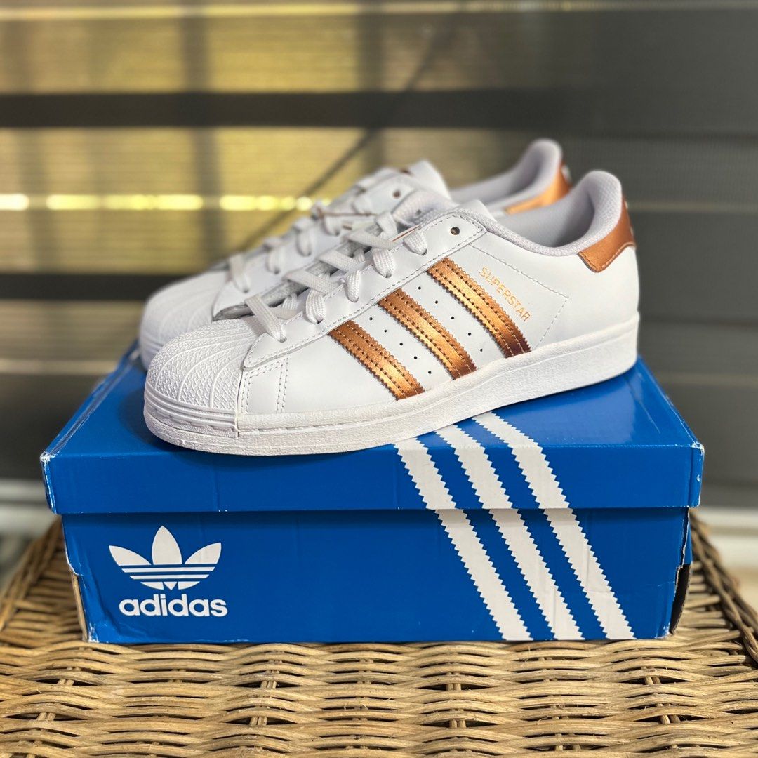 Adidas Superstar White Copper