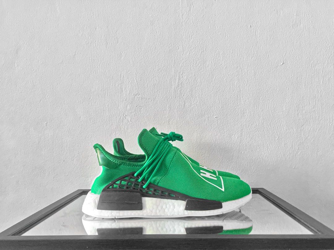 adidas NMD R1 Pharrell HU Green Men's - BB0620 - US