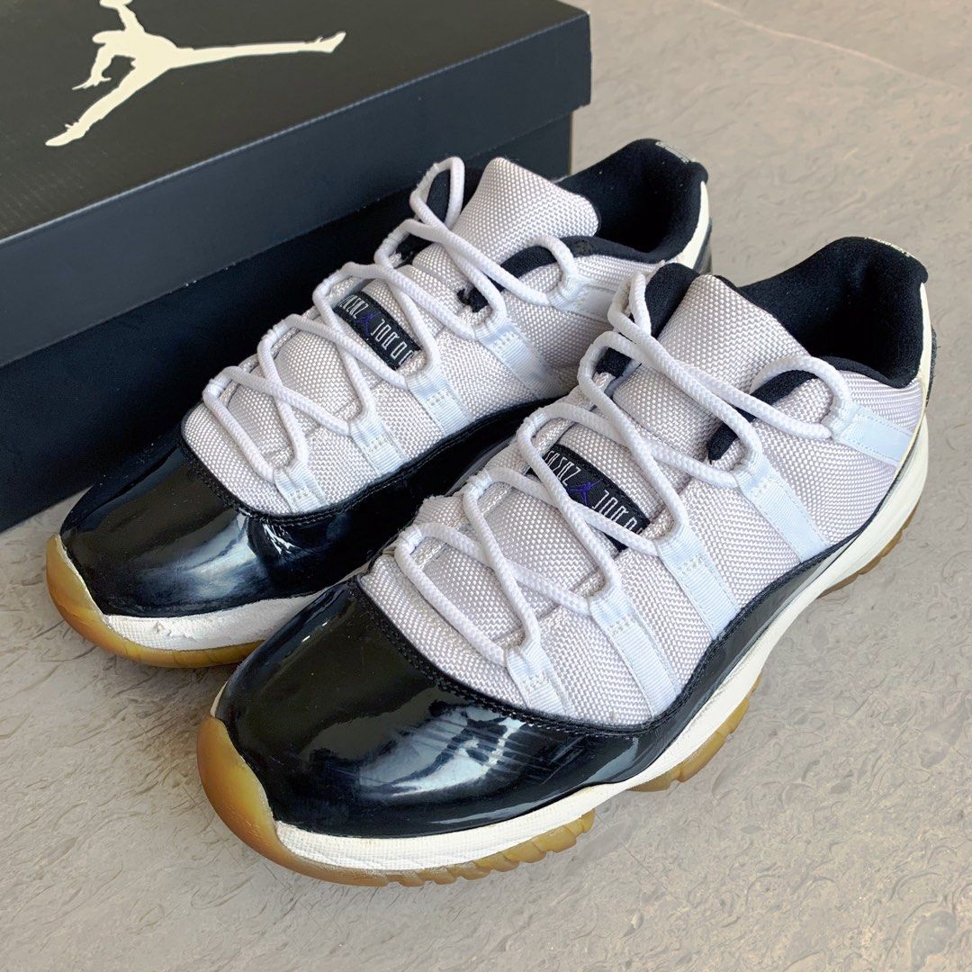 Air Jordan 11 Low 'Concord' 528895-153 低筒11代, 他的時尚, 鞋