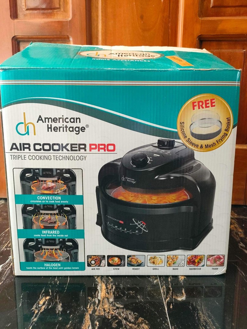 American heritage Air cooker pro air fryer on Carousell