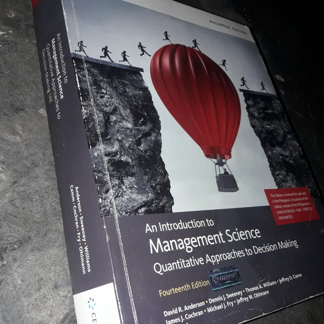 An introduction to Management Science, Hobbies & Toys, Books ...