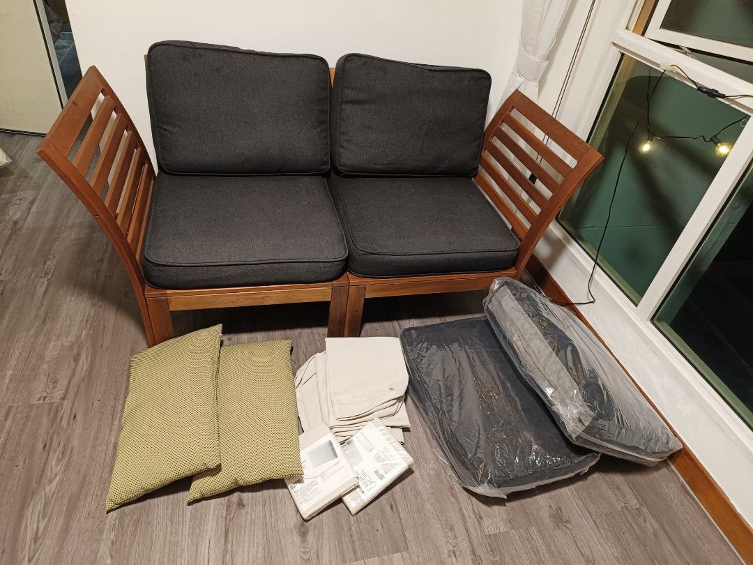 Applaro Outdoor Sofa Ikea, Furniture & Home Living, Furniture, Sofas on