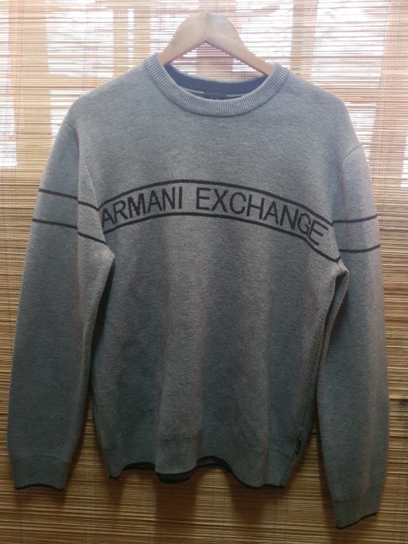 Armani Exchange Sweatshirt, Men's Fashion, Coats, Jackets and Outerwear on  Carousell