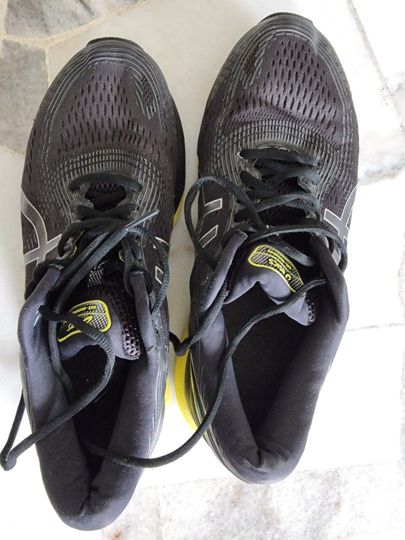 Asics gel nimbus 21 black lemon spark deals