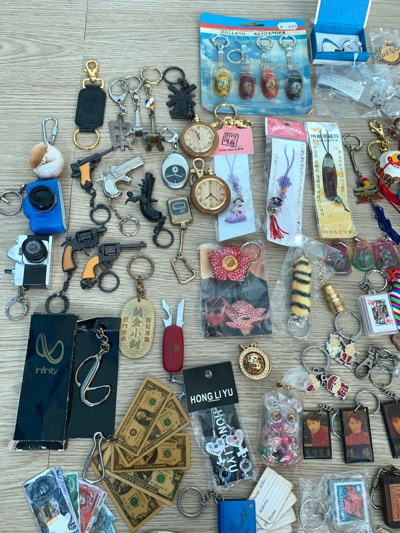 Various Assorted Vintage Key Chains, Hobbies & Toys, Toys & Games on
