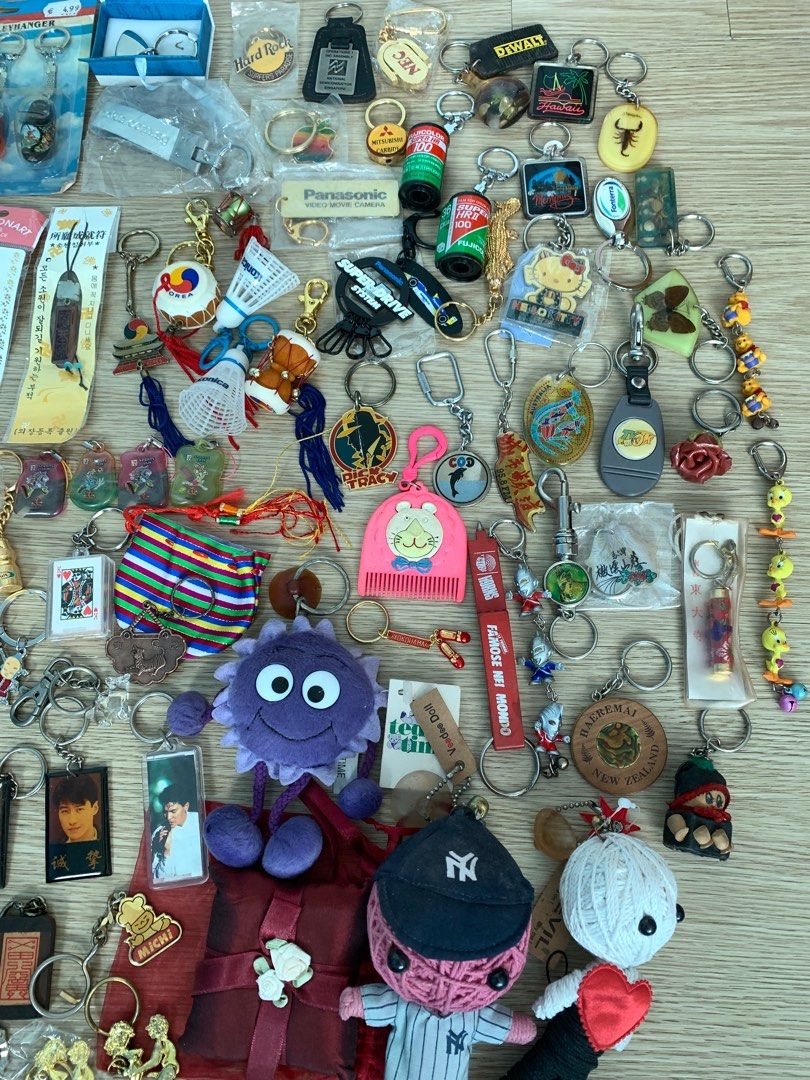 Various Assorted Vintage Key Chains, Hobbies & Toys, Toys & Games on