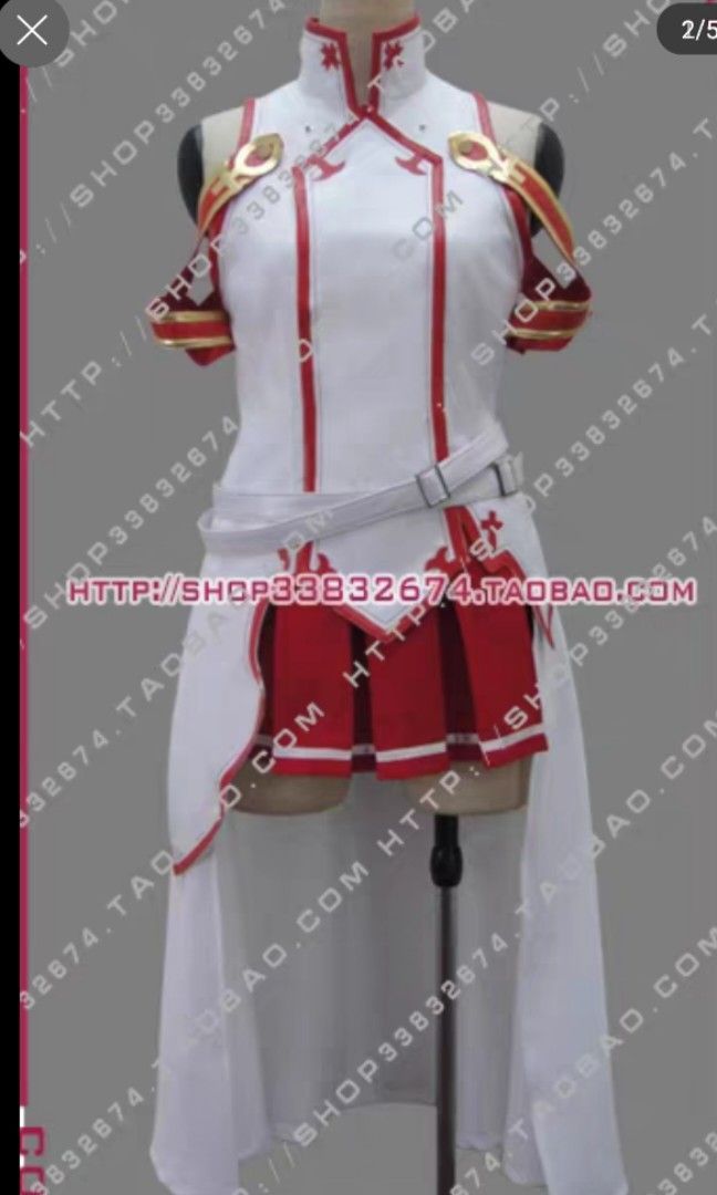 Asuna cosplay sword art online SAO season 1, Hobbies & Toys