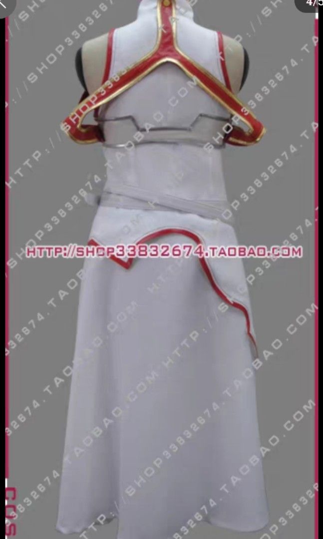 Asuna cosplay sword art online SAO season 1, Hobbies & Toys