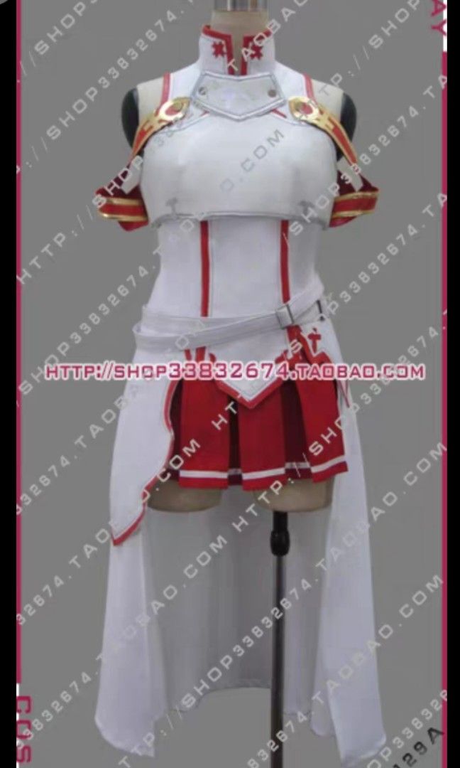 Asuna cosplay sword art online SAO season 1, Hobbies & Toys