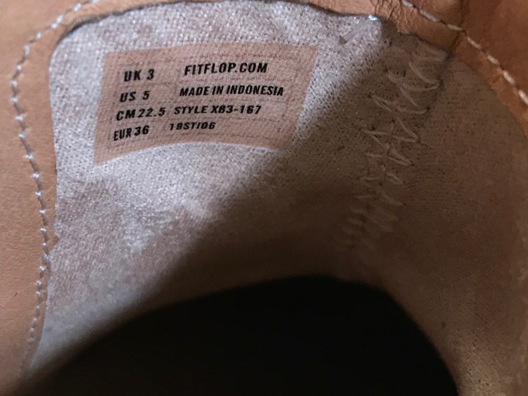 Authentic FitFlop Chelsea Boots for Women Braun Colour US 5 EU 36 UK 3  Imported from Japan Size , Men's Fashion, Footwear, Boots on Carousell