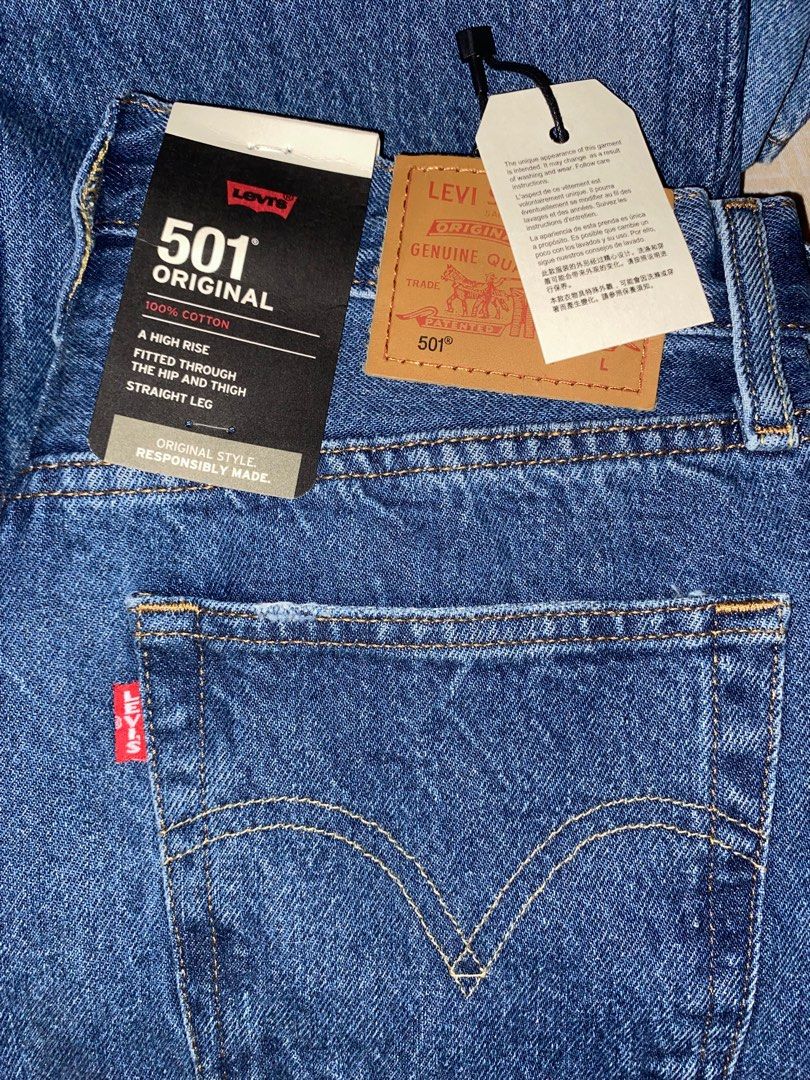 Authentic Levi s 501 Original Fit Jeans New Women s Fashion Bottoms Jeans Leggings on Carousell