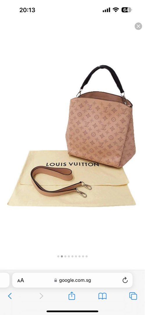 Louis Vuitton LOUIS VUITTON Monogram Mahina Babylon PM Shoulder