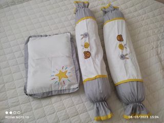 Baby Pillow and Bolster Set