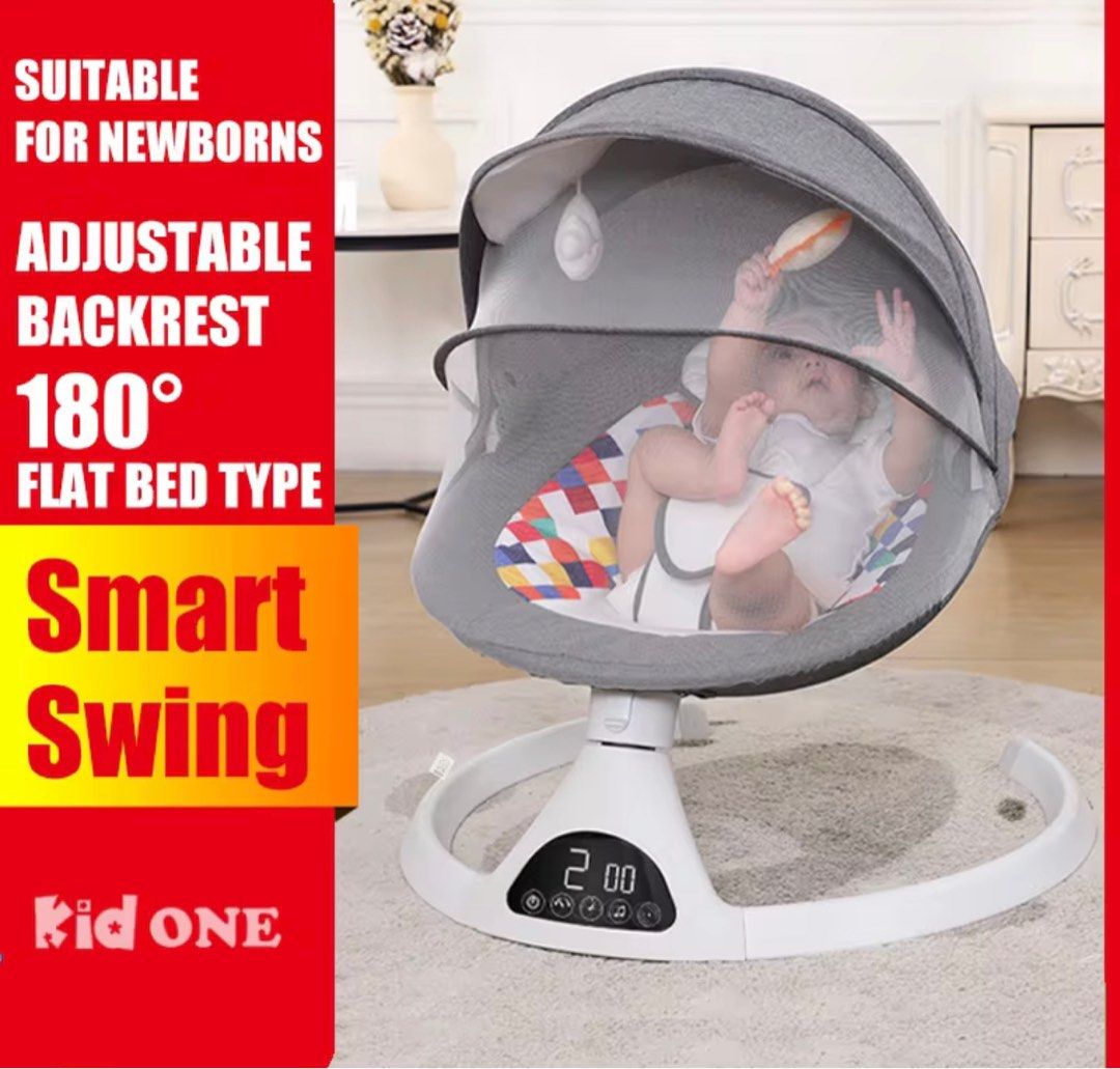 Baby swing rocker electric rocking chair for infant on Carousell