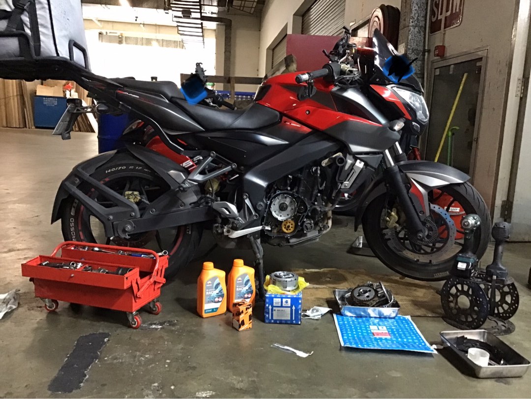 Bajaj Pulsar NS 200 Clutch Assembly and Servicing, Motorcycles