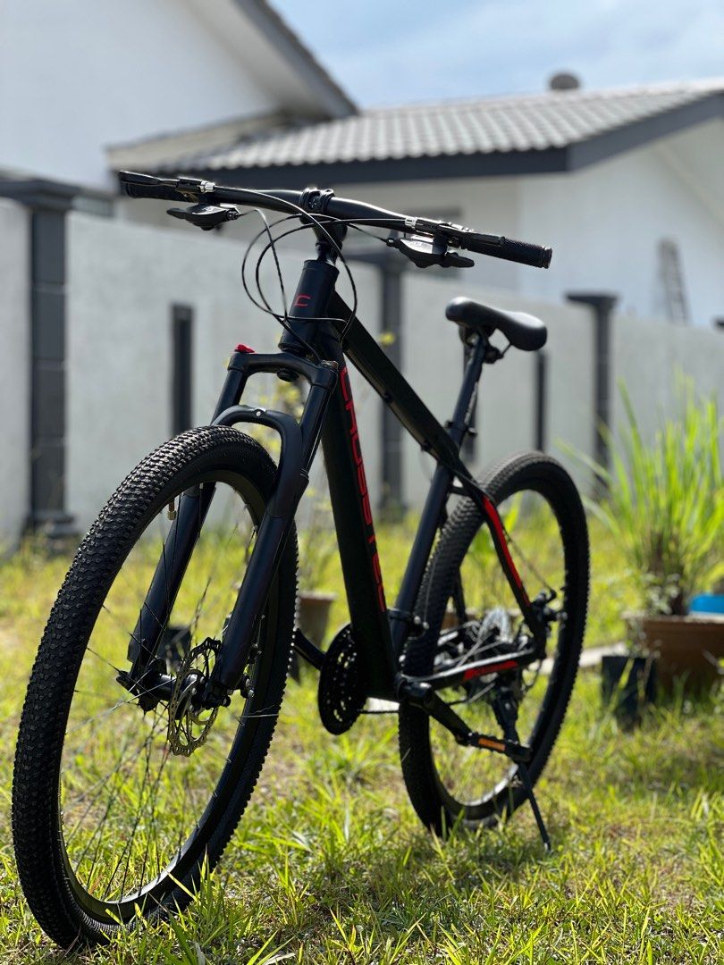 Basikal Mountain Bike (Crosstec), Sports Equipment, Bicycles & Parts, Bicycles on Carousell