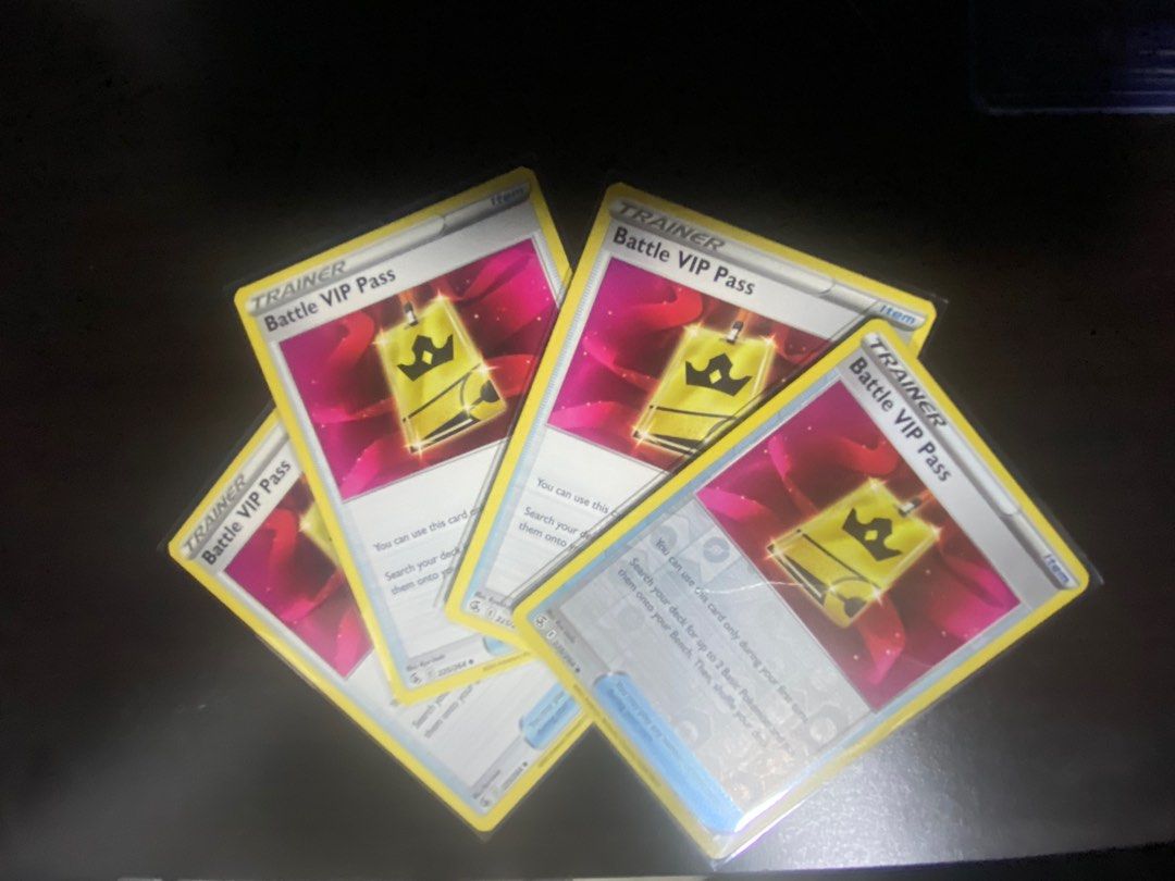 Battle VIP Pass Pokemon TCG Hobbies Toys Memorabilia Collectibles