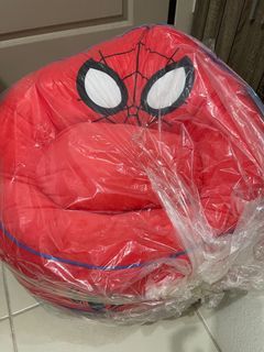 Beanbag type spiderman lounge chair