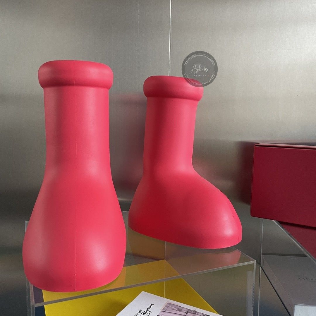 Big Red Boots MSCHF "ASTRO BOY", Men's Fashion, Footwear, Boots on