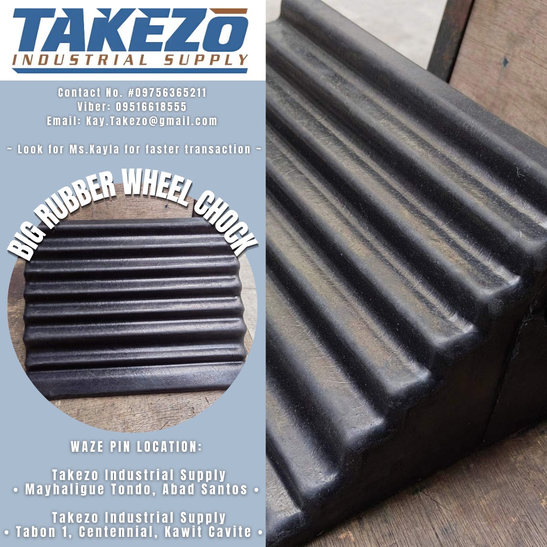 BIG WHEEL CHOCK, Commercial & Industrial, Construction & Building ...