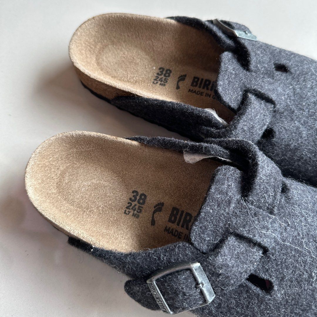 Birkenstock Boston Clogs 38, Women's Fashion, Footwear, Shoe inserts on