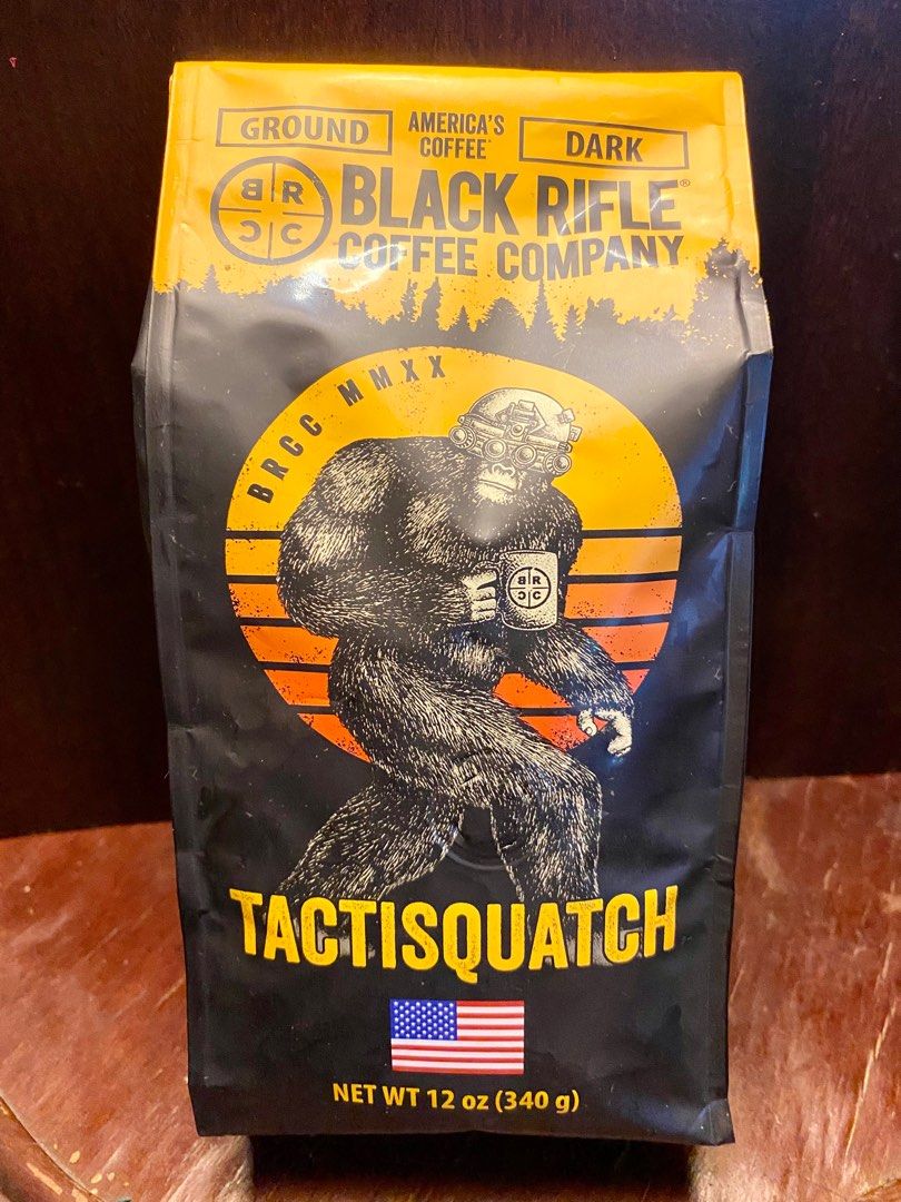 Black Rifle Coffee Company Tactisquatch on Carousell