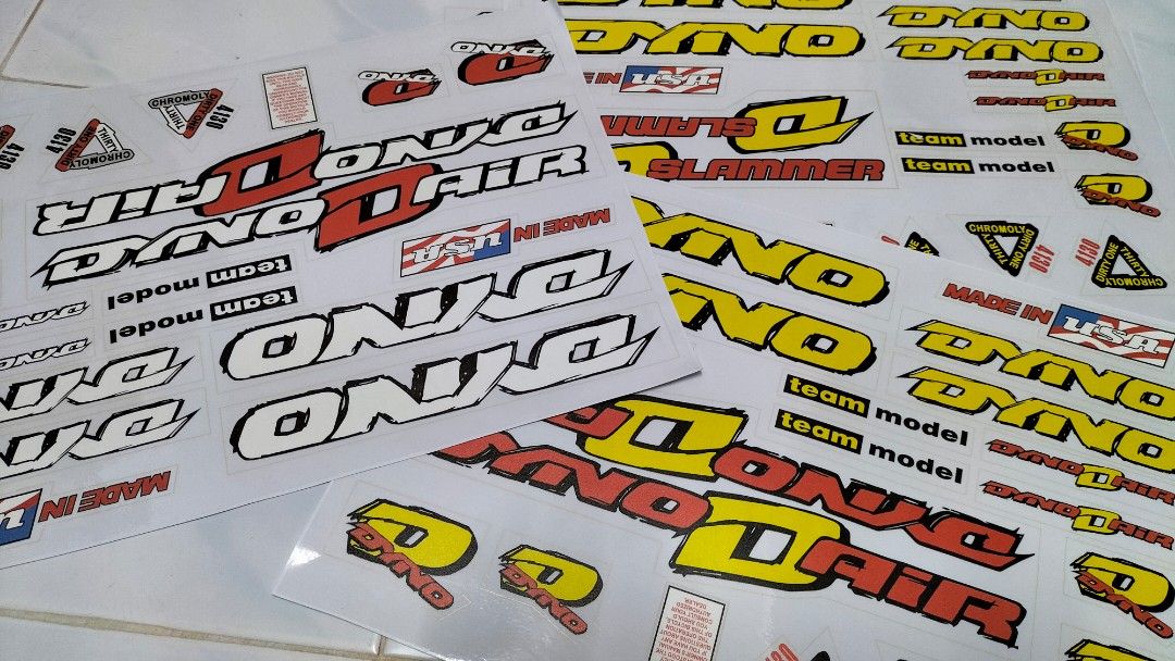 Dyno hotsell detour decals