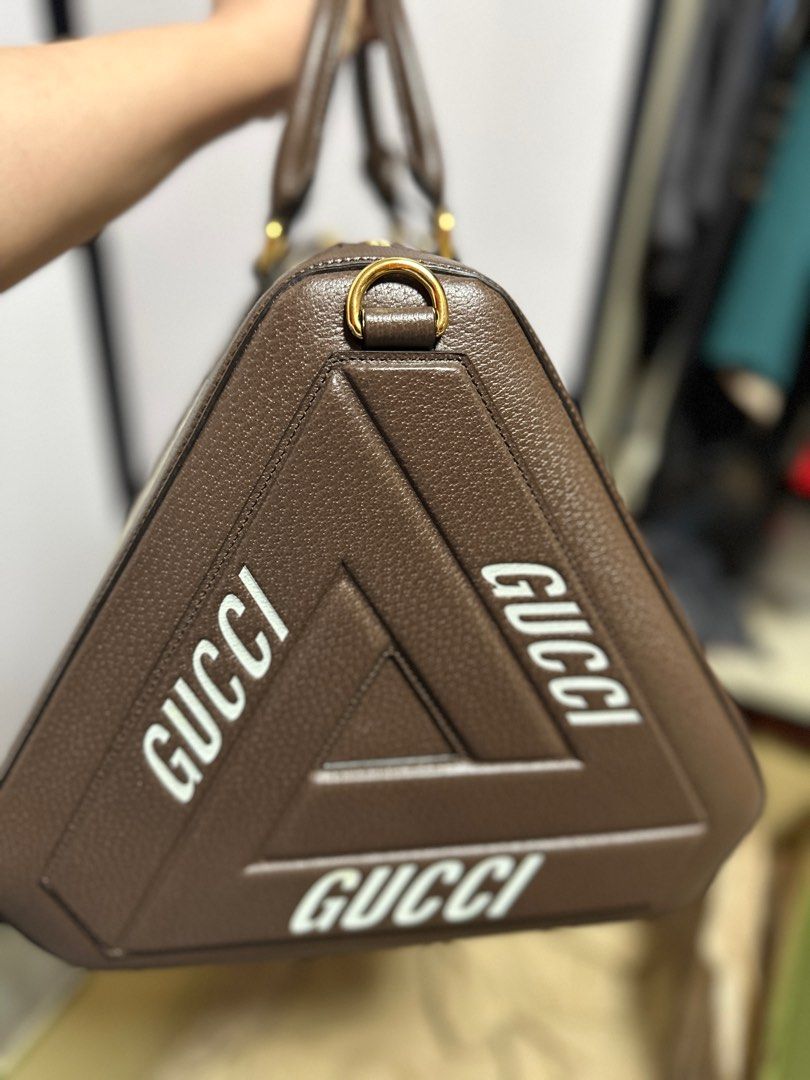 Buy Gucci x Palace Triferg Canvas GG-P Duffle Bag With Embossing