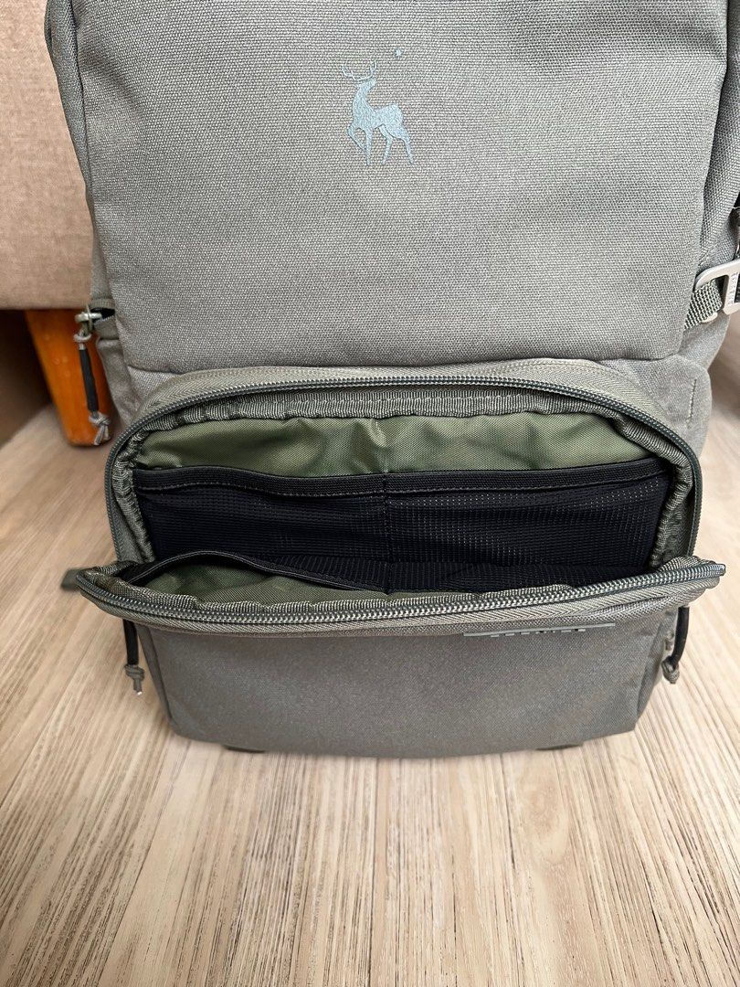 Brevite Photo Backpack in Pine Green on Carousell