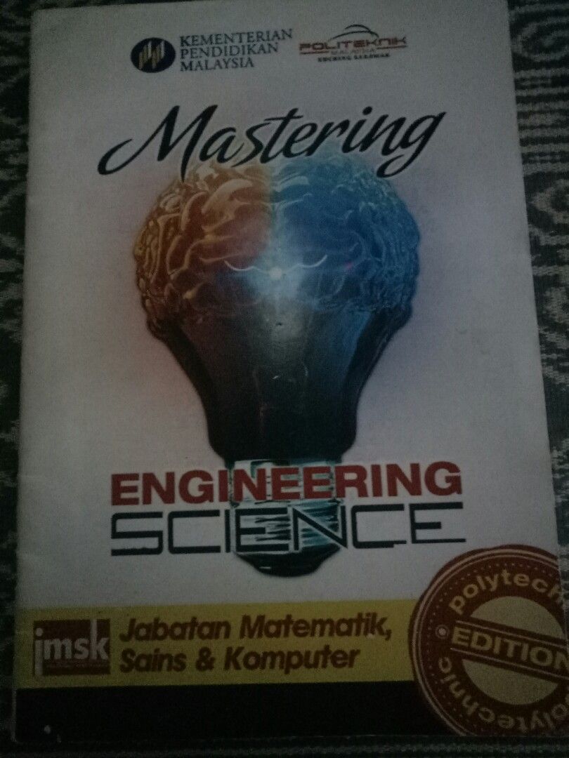 Buku Semester 1 Politeknik Engineering Science, Hobbies & Toys, Books