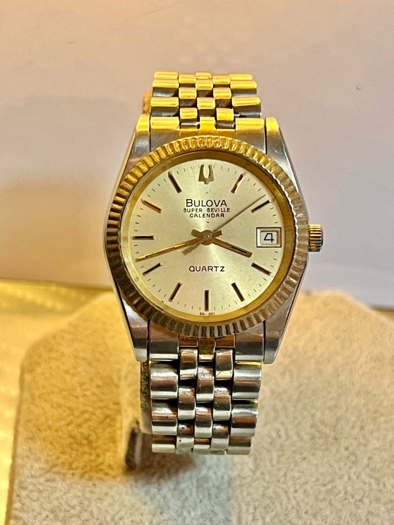 BULOVA Super Seville Two tone unisex watch