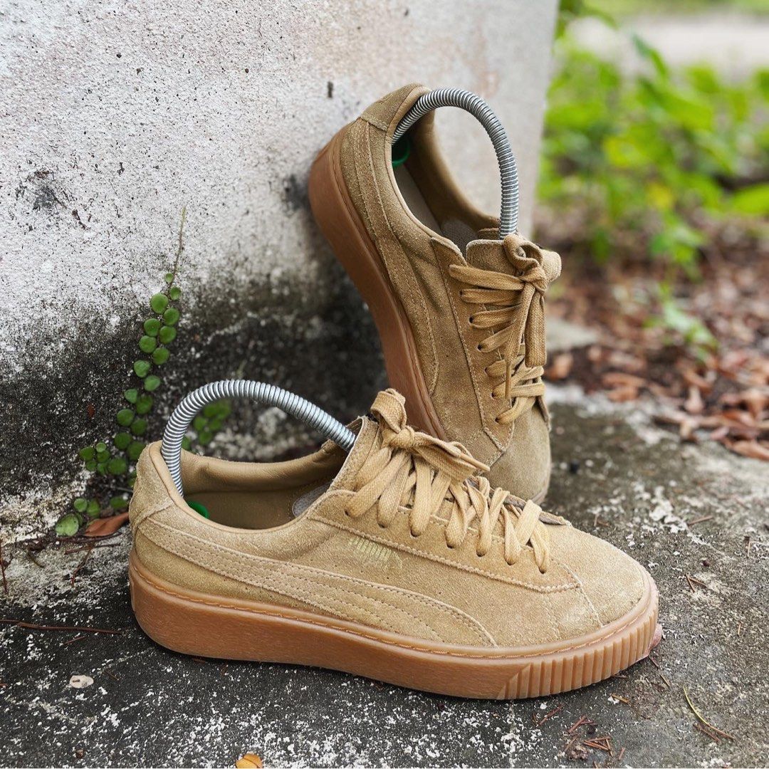 Puma shop suede brown