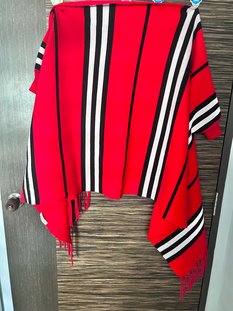 burberry cape shawl