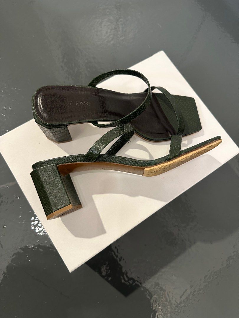 By far tanya leather mules sale
